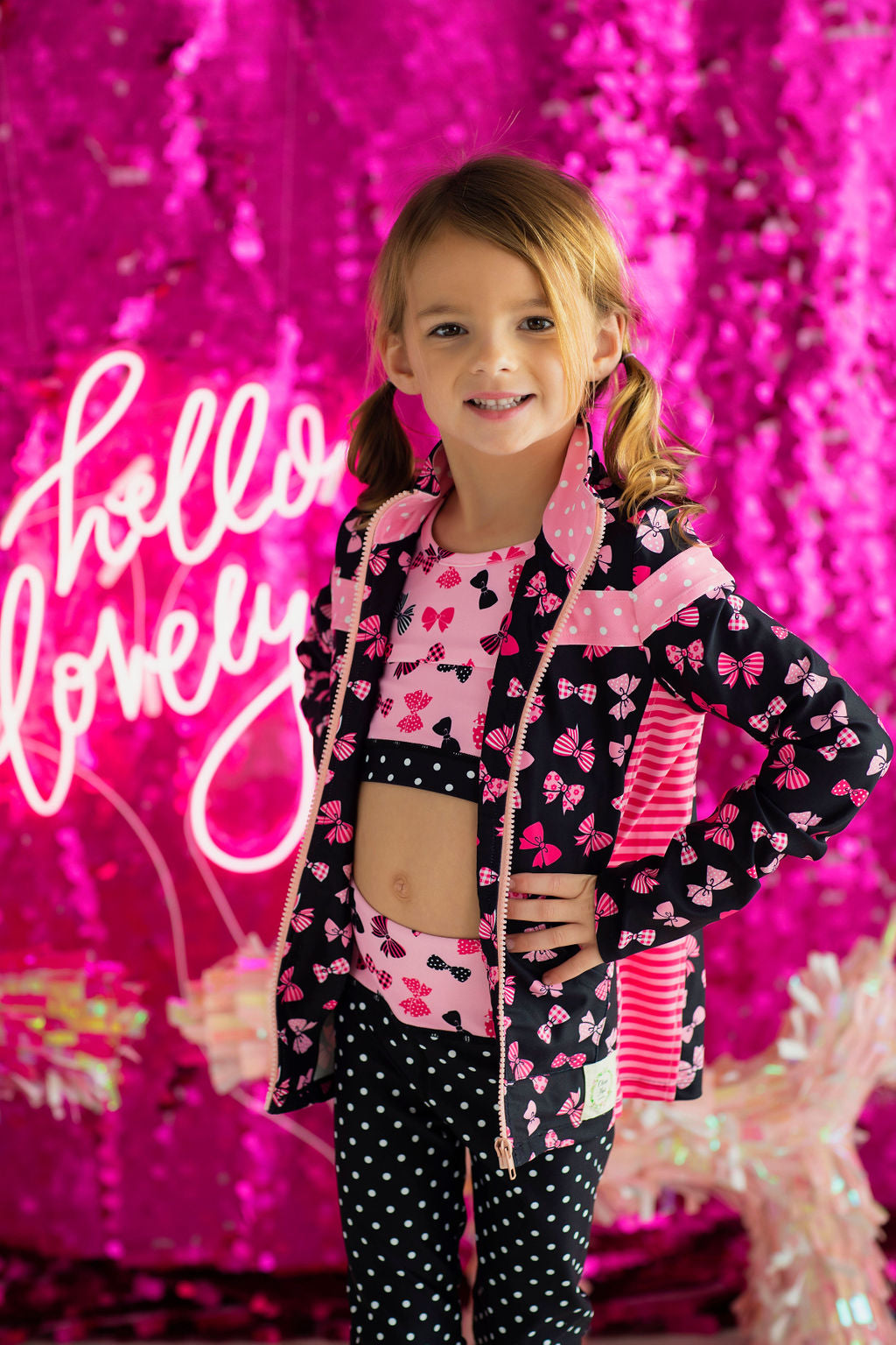 Pretty Little Bows Athletic Jacket