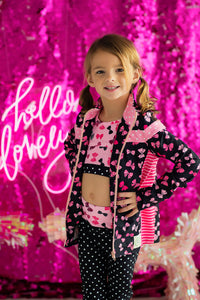 Pretty Little Bows Athletic Jacket