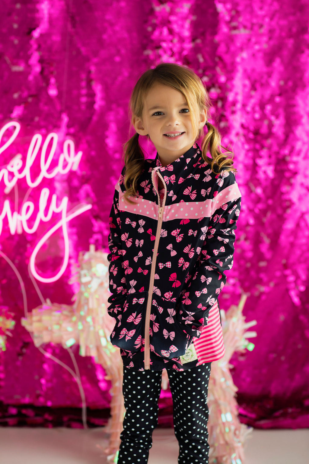 Pretty Little Bows Athletic Jacket