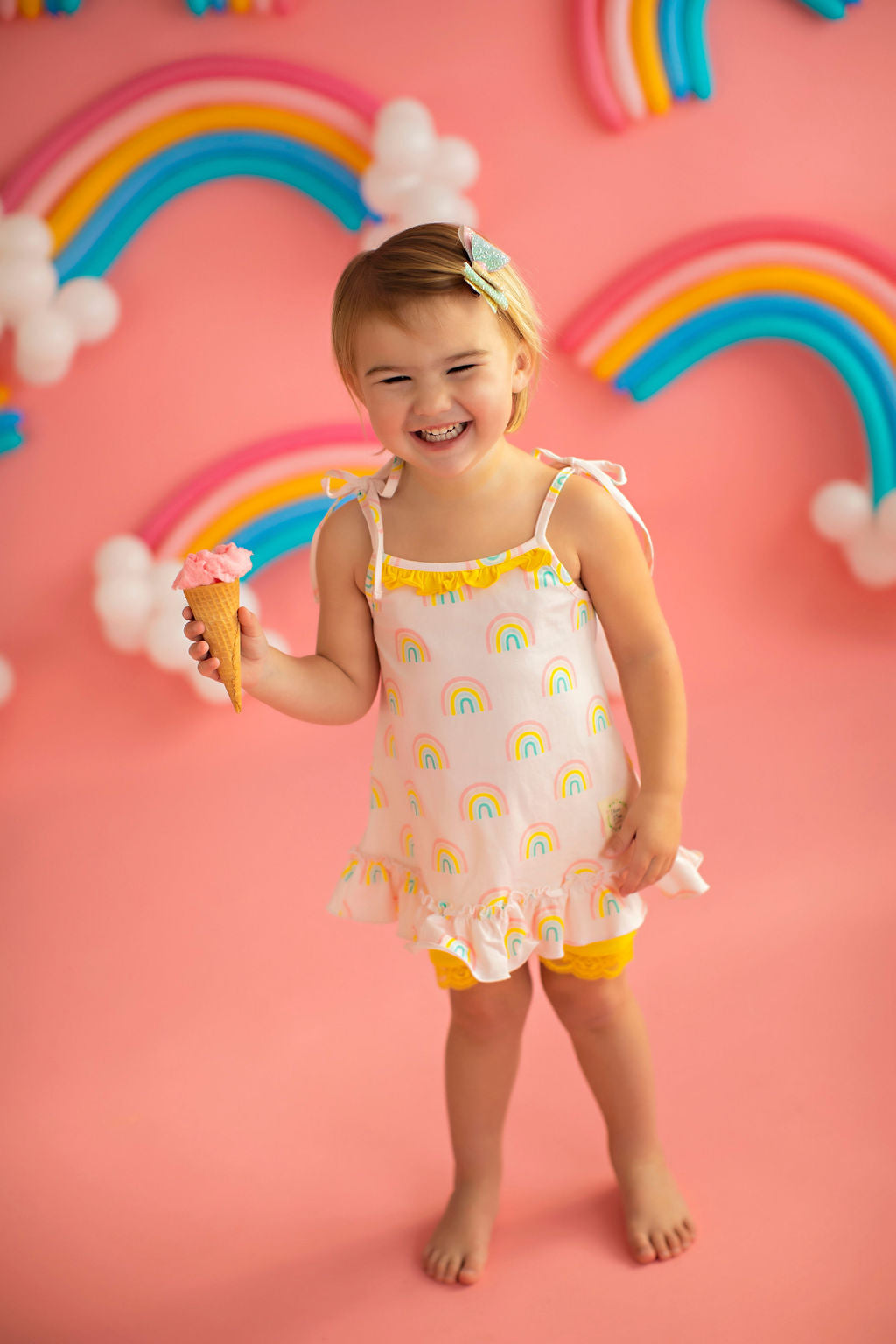 Play All Day Rainbow Tunic