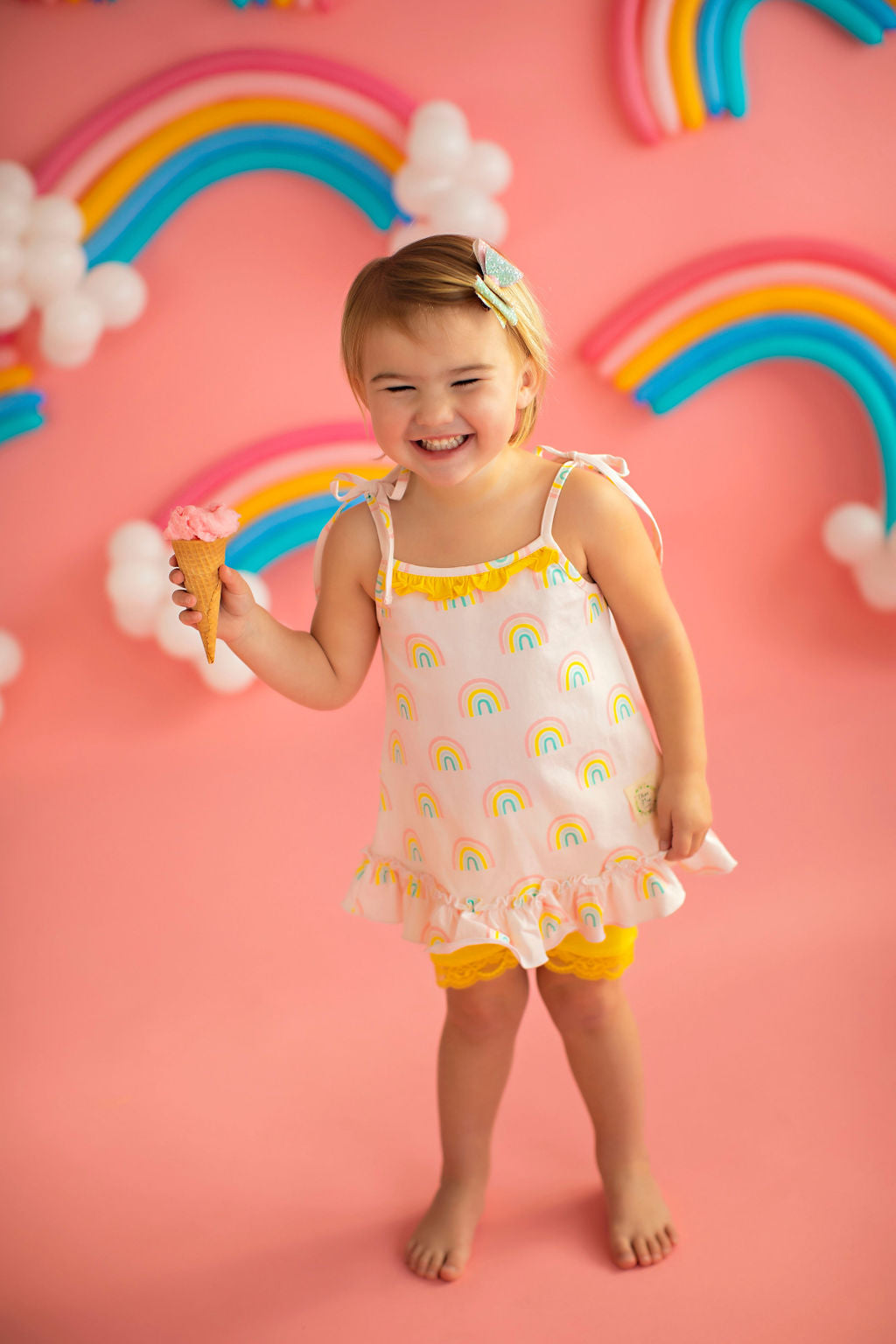 Play All Day Rainbow Tunic
