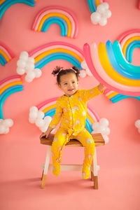 Baby Rainbow Lounge Wear Yellow