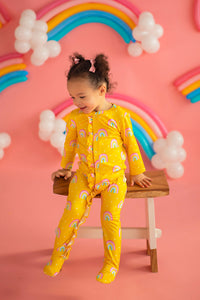 Baby Rainbow Lounge Wear Yellow