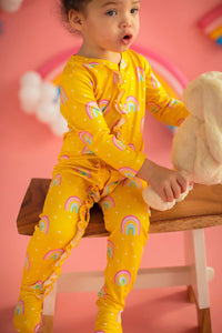 Baby Rainbow Lounge Wear Yellow
