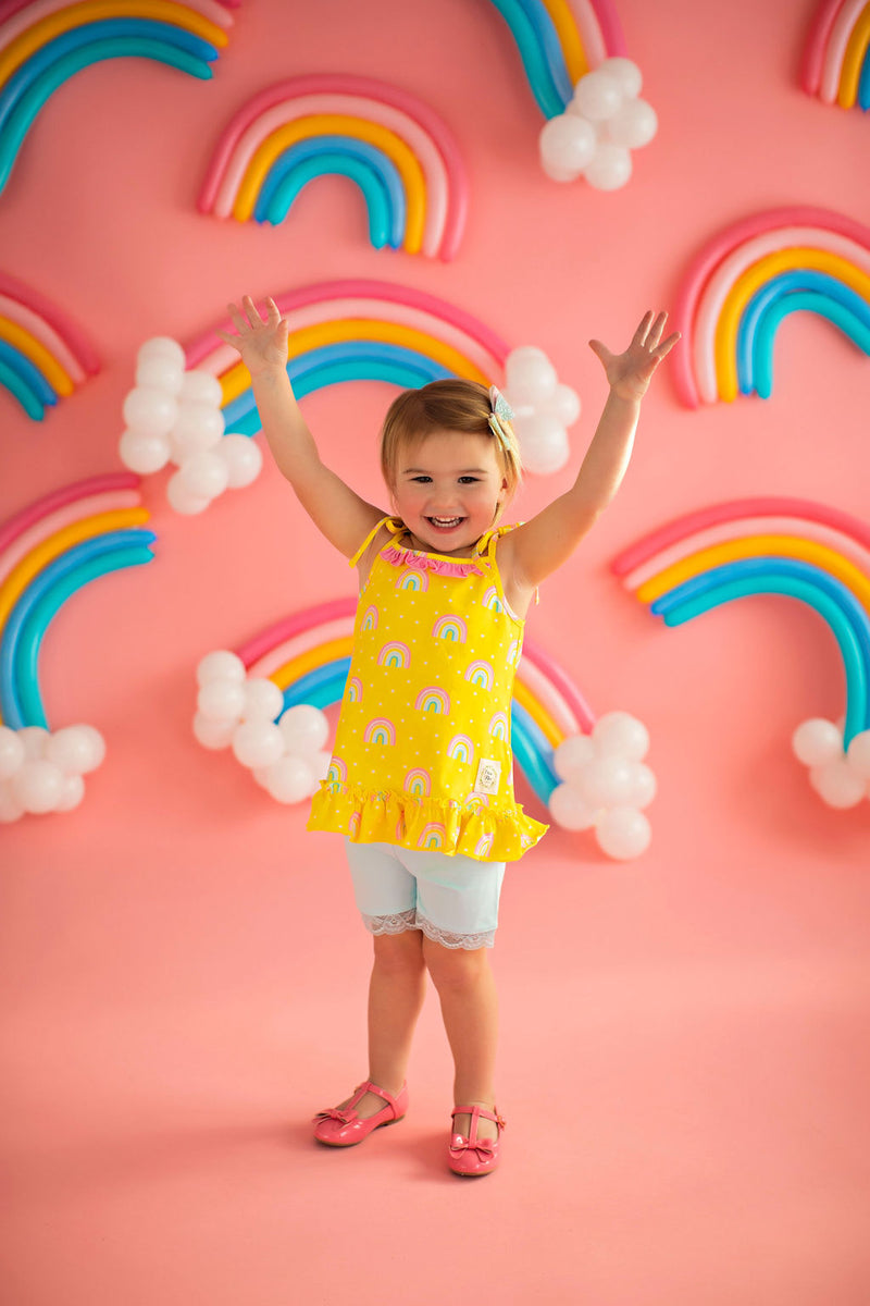 Sunny Days Rainbow Tunic