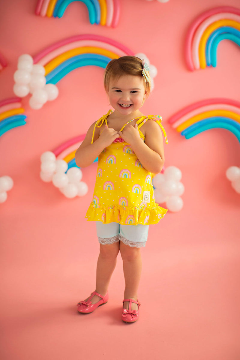 Sunny Days Rainbow Tunic
