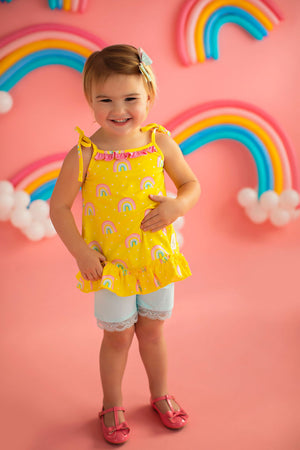 Sunny Days Rainbow Tunic