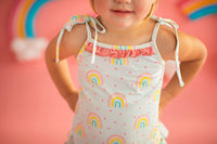 Happy Days Blue Rainbow Tunic