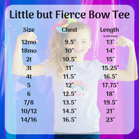 Little but Fierce Bow Tee (4014921383981)