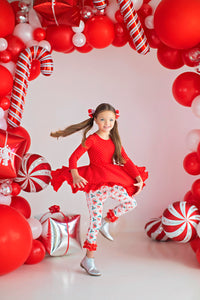 Jingle Joy Polka Dot Dress