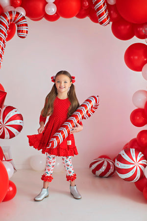 Jingle Joy Polka Dot Dress