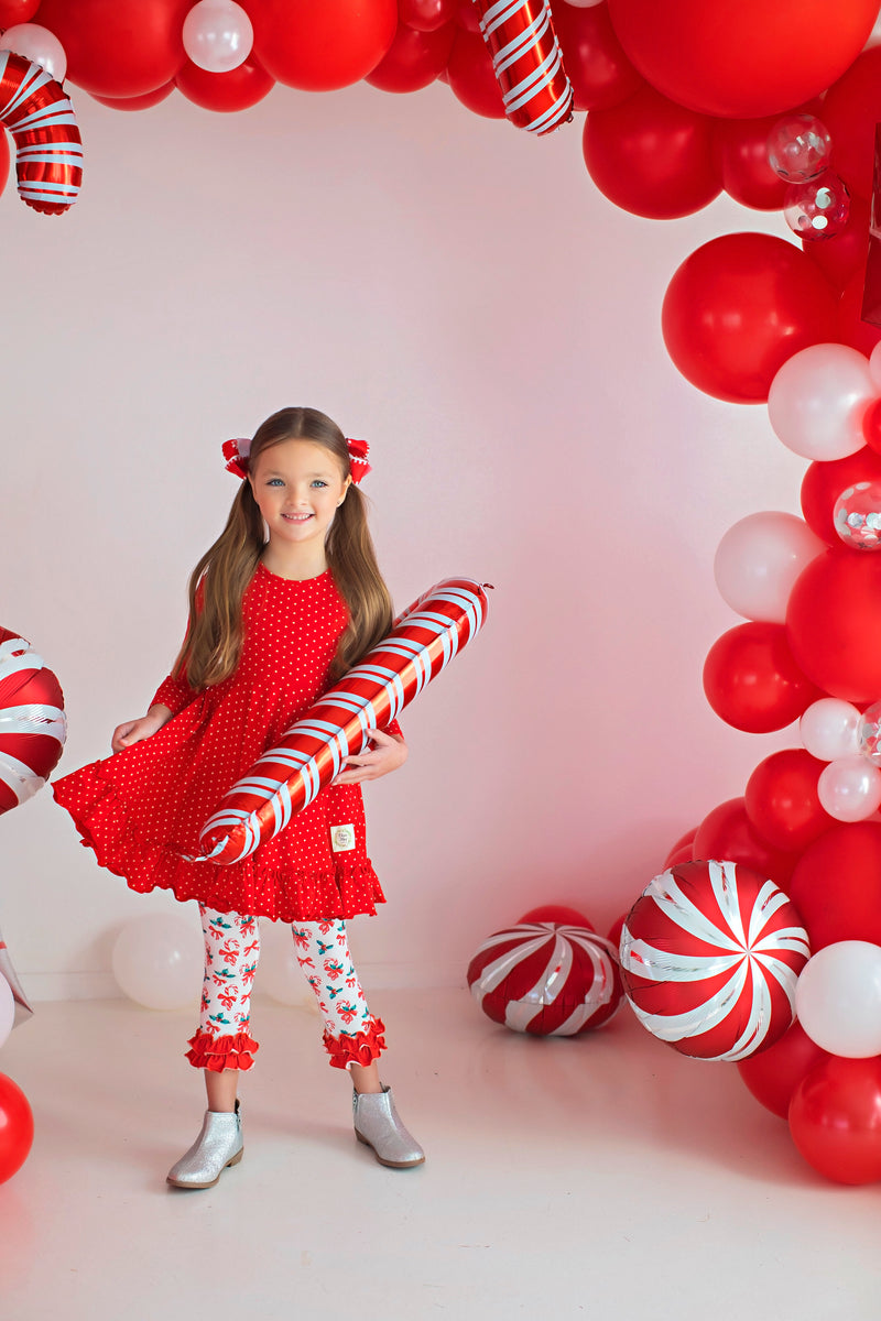Jingle Joy Polka Dot Dress