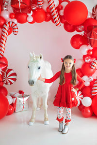 Jingle Joy Polka Dot Dress