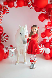 Jingle Joy Polka Dot Dress