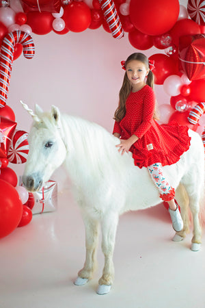 Jingle Joy Polka Dot Dress