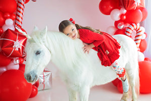 Jingle Joy Polka Dot Dress