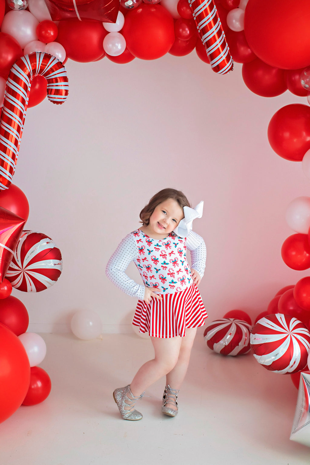 Candy Cane Leotard