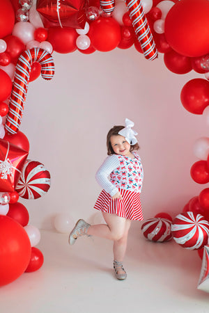 Candy Cane Leotard