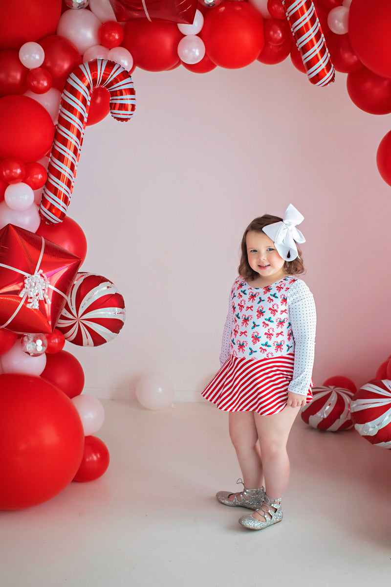 Candy Cane Leotard