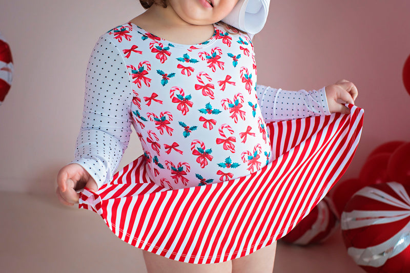 Candy Cane Leotard