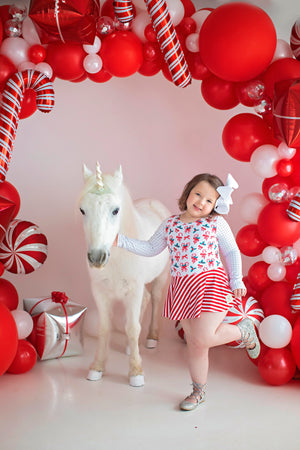 Candy Cane Leotard