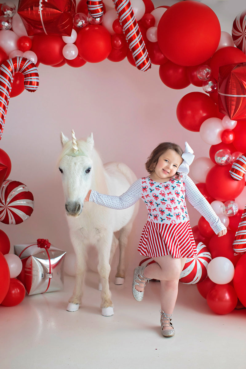 Candy Cane Leotard