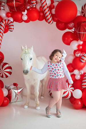 Candy Cane Leotard