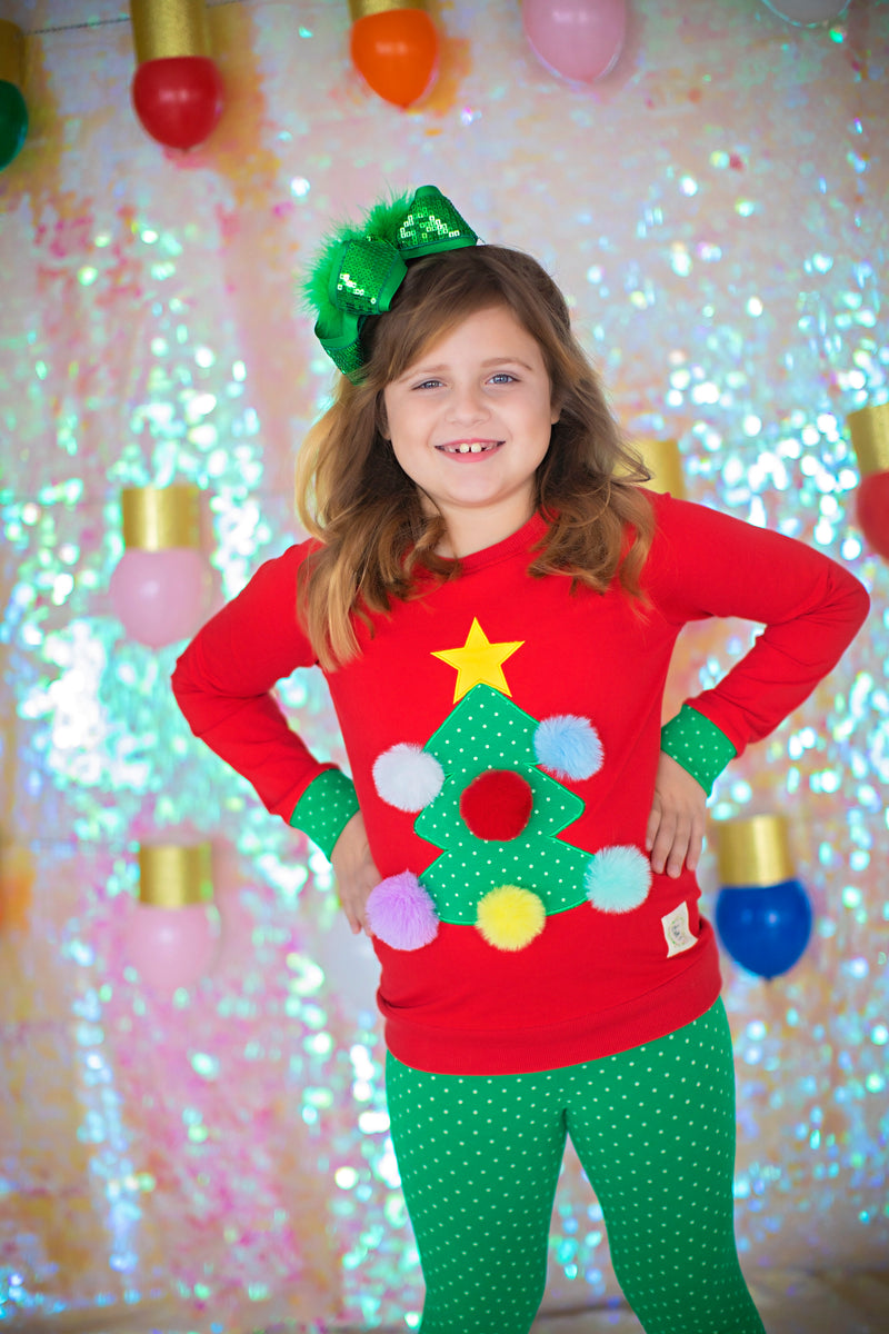 Pom Pom Christmas Pullover