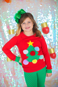 Pom Pom Christmas Pullover