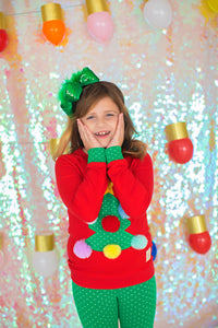 Pom Pom Christmas Pullover