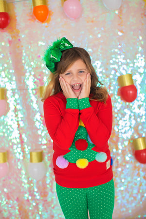 Pom Pom Christmas Pullover