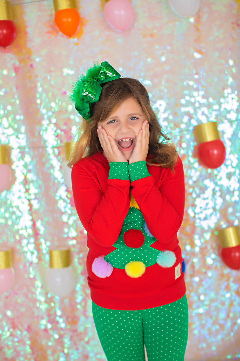 Pom Pom Christmas Pullover