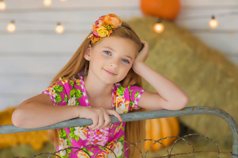 Fall Floral Top