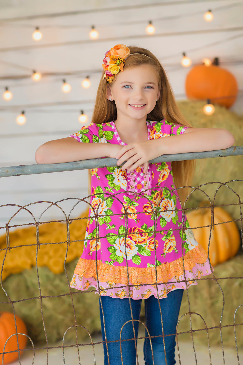 Fall Floral Top