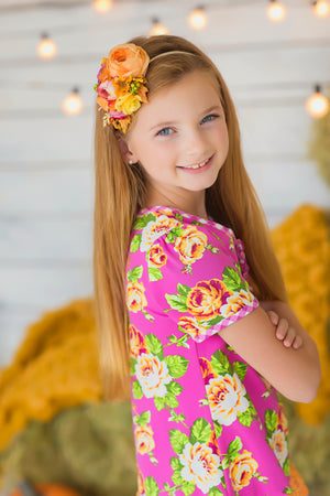 Fall Floral Top