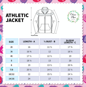 Pretty Little Bows Athletic Jacket