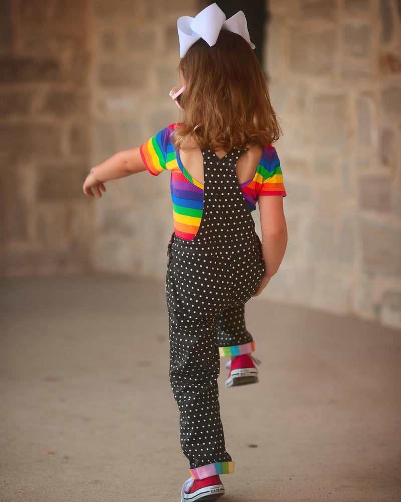 Round We Go Rainbow Overalls - NEW (4025185533997)