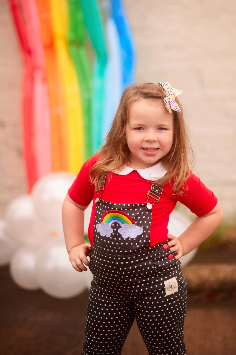 Round We Go Rainbow Overalls - NEW (4025185533997)