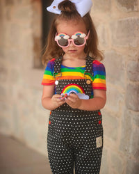 Round We Go Rainbow Overalls - NEW (4025185533997)