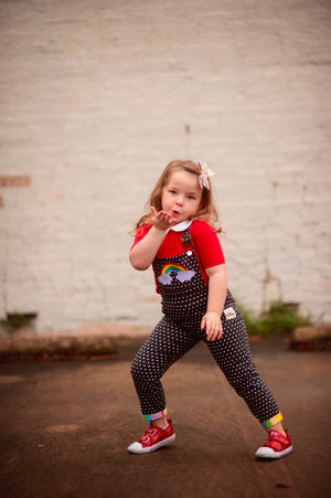 Round We Go Rainbow Overalls - NEW (4025185533997)