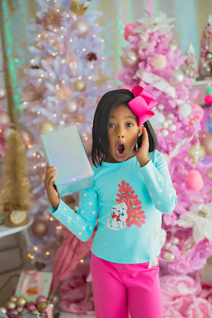 Glitzmas Cat Tee (4292038164615)