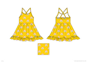 Rainbow Sundress Yellow