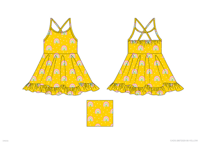 Rainbow Sundress Yellow